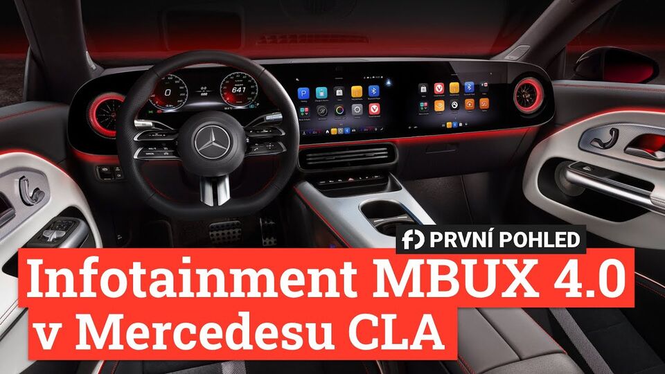 Podívejte se, jak vypadá a funguje nový infotainment v Mercedesu CLA