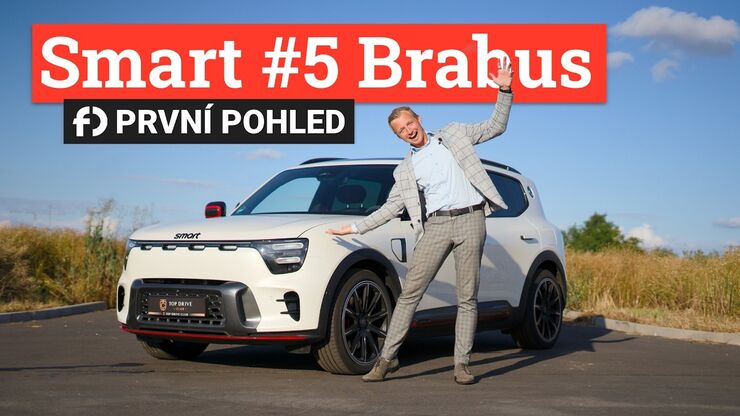Bláznivá střela v Česku. Jaký je ostrý Smart #5 Brabus?