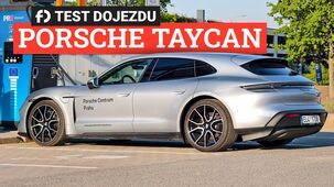 A zas ta dálnice! Jak daleko dojede nové Porsche Taycan 2025 Sport Turismo?