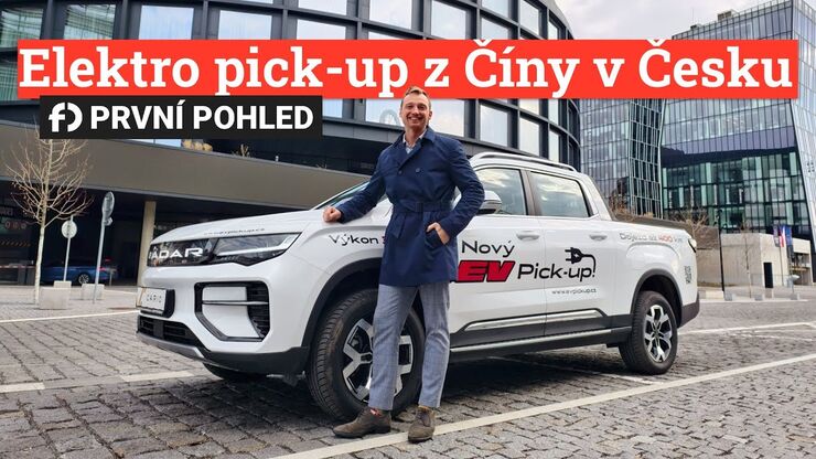 První pohled na exotický elektropickup Radar RD6, který přichází do Česka
