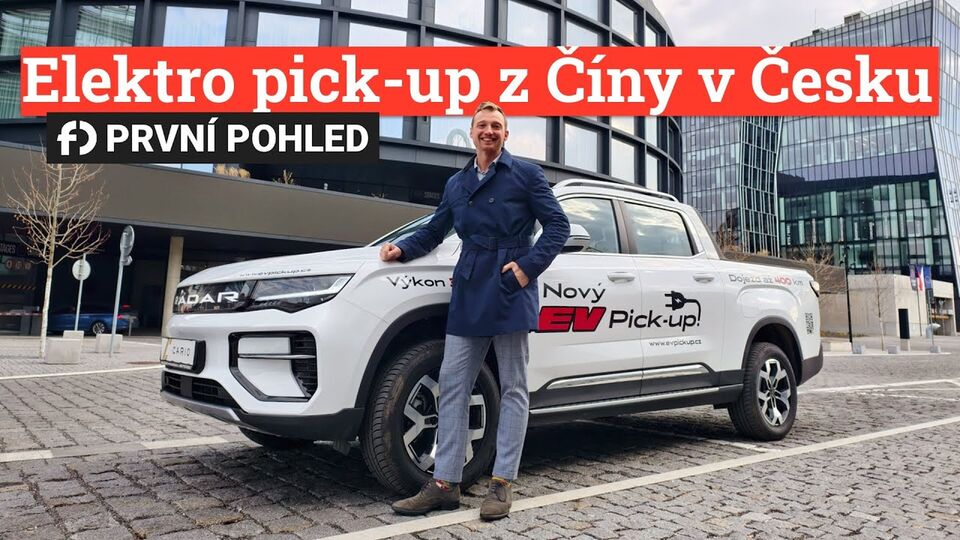 První pohled na exotický elektropickup Radar RD6, který přichází do Česka