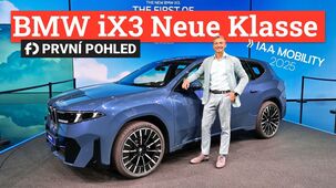 Revoluce z Mnichova! První pohled na přelomové BMW iX3 Neue Klasse.