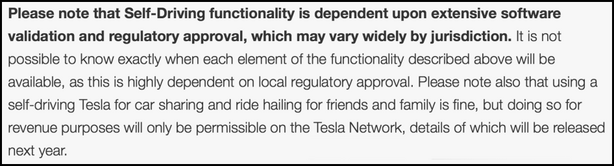 Screenshot z webu Tesly