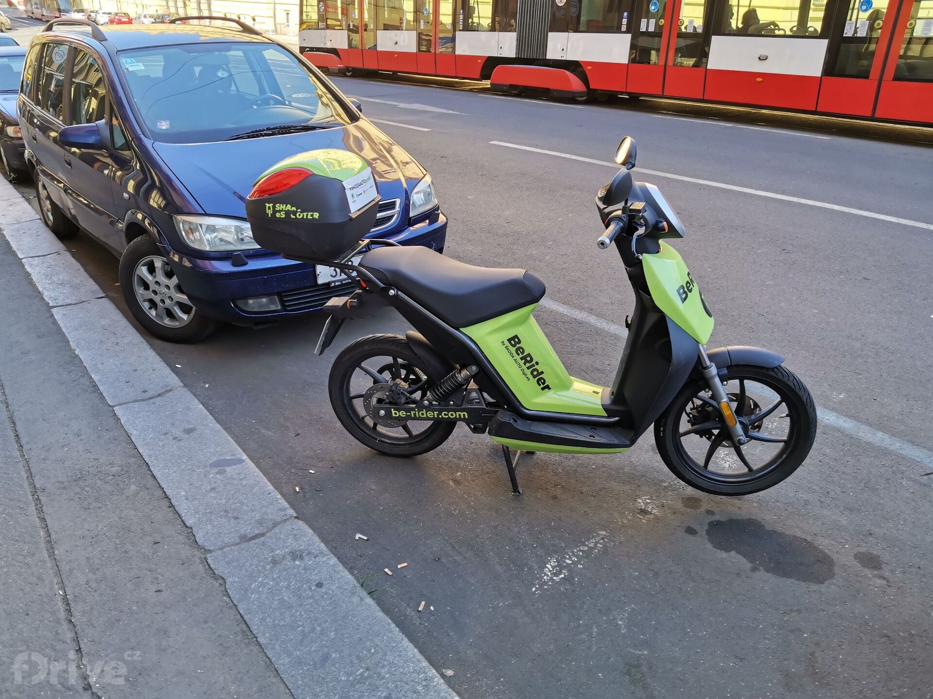 Sdílené skútry BeRider