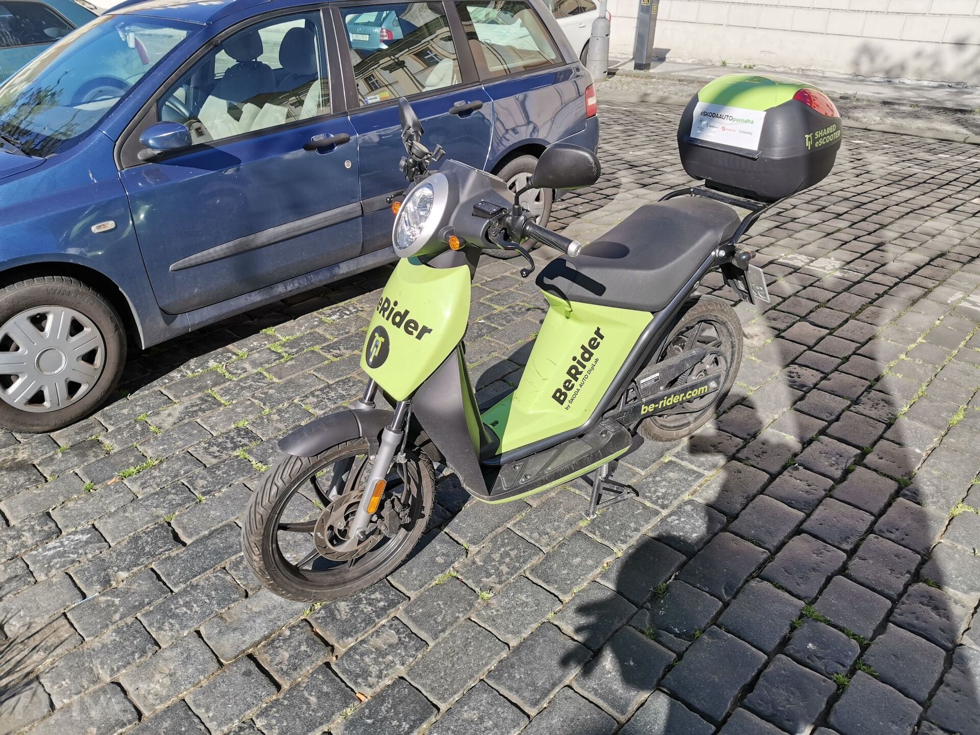 Sdílené skútry BeRider