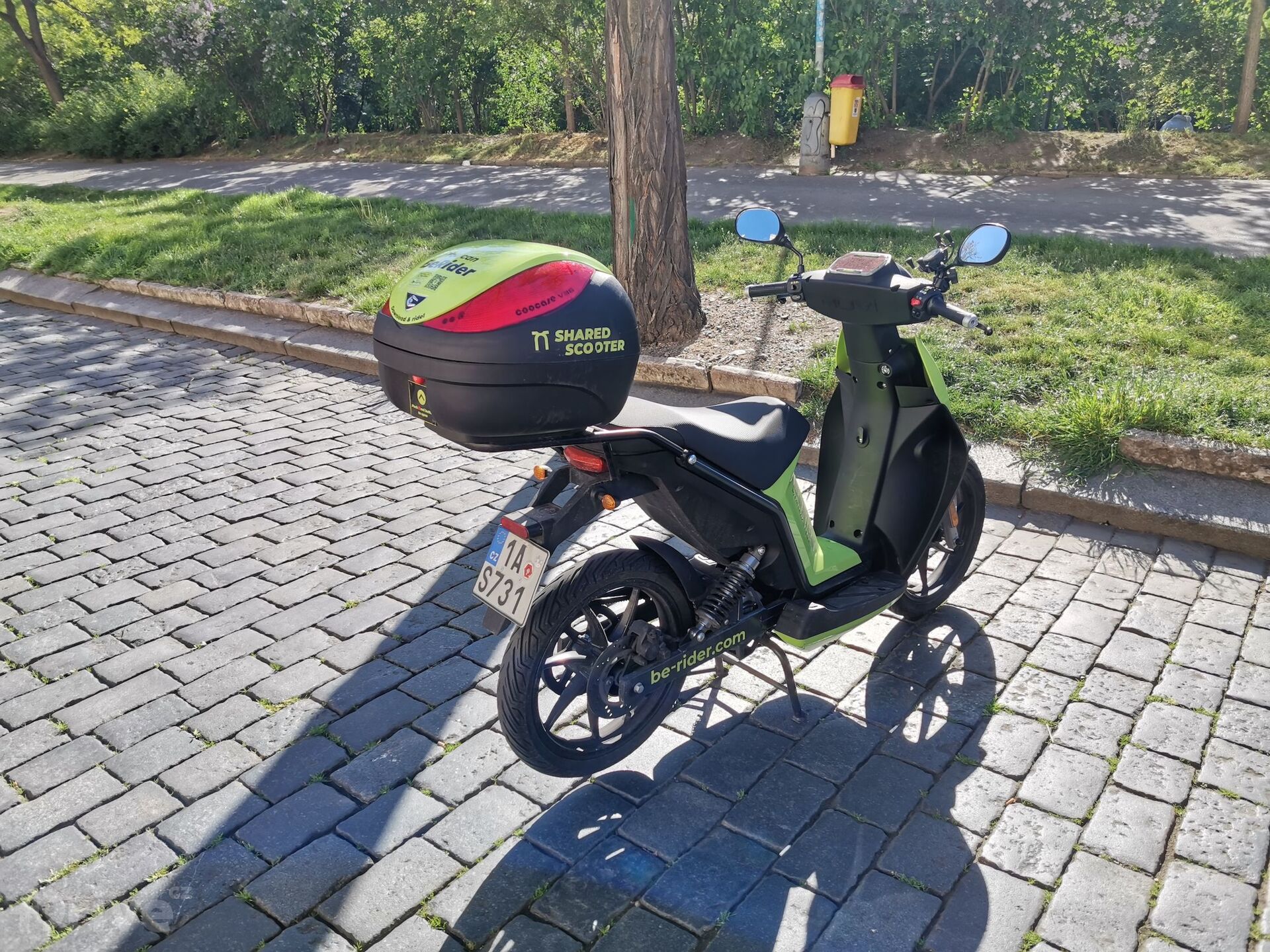 Sdílené skútry BeRider