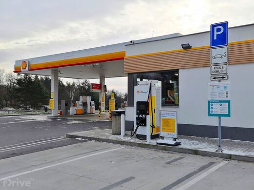 Shell, dálnice D4, odpočívka Dobříš - Stará Huť