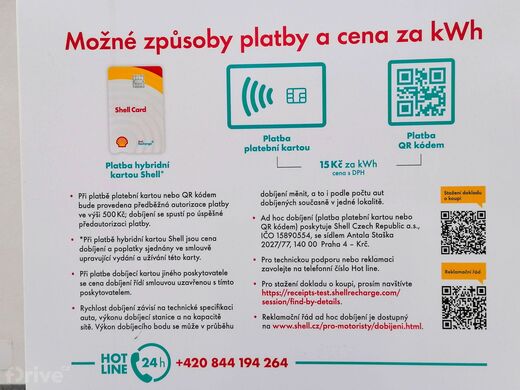 Shell, dálnice D4, odpočívka Dobříš - Stará Huť