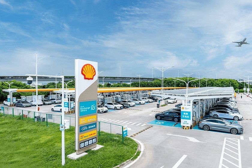 Shell Recharge Shenzhen Airport EV Station