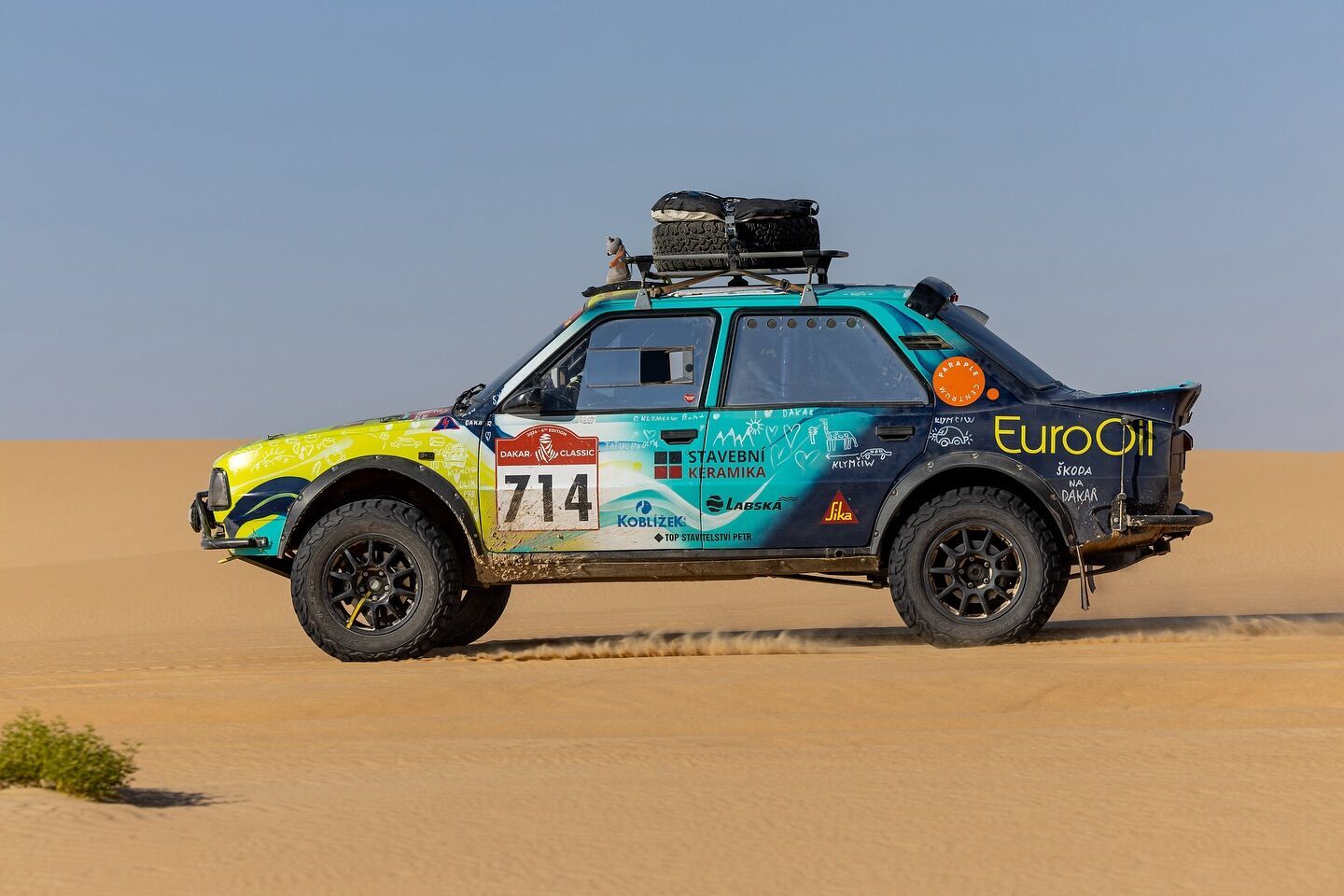 Škoda 130LR projektu Škodovou na Dakar