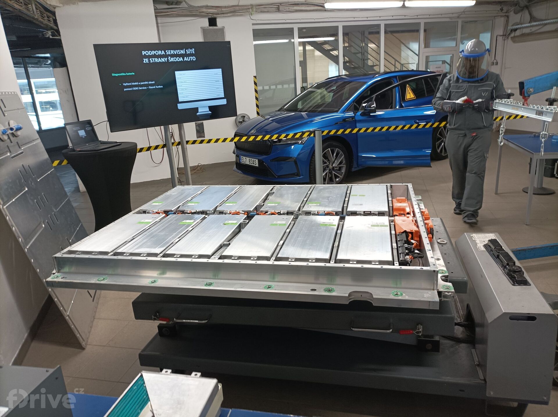 Škoda Auto a servis elektromobilů