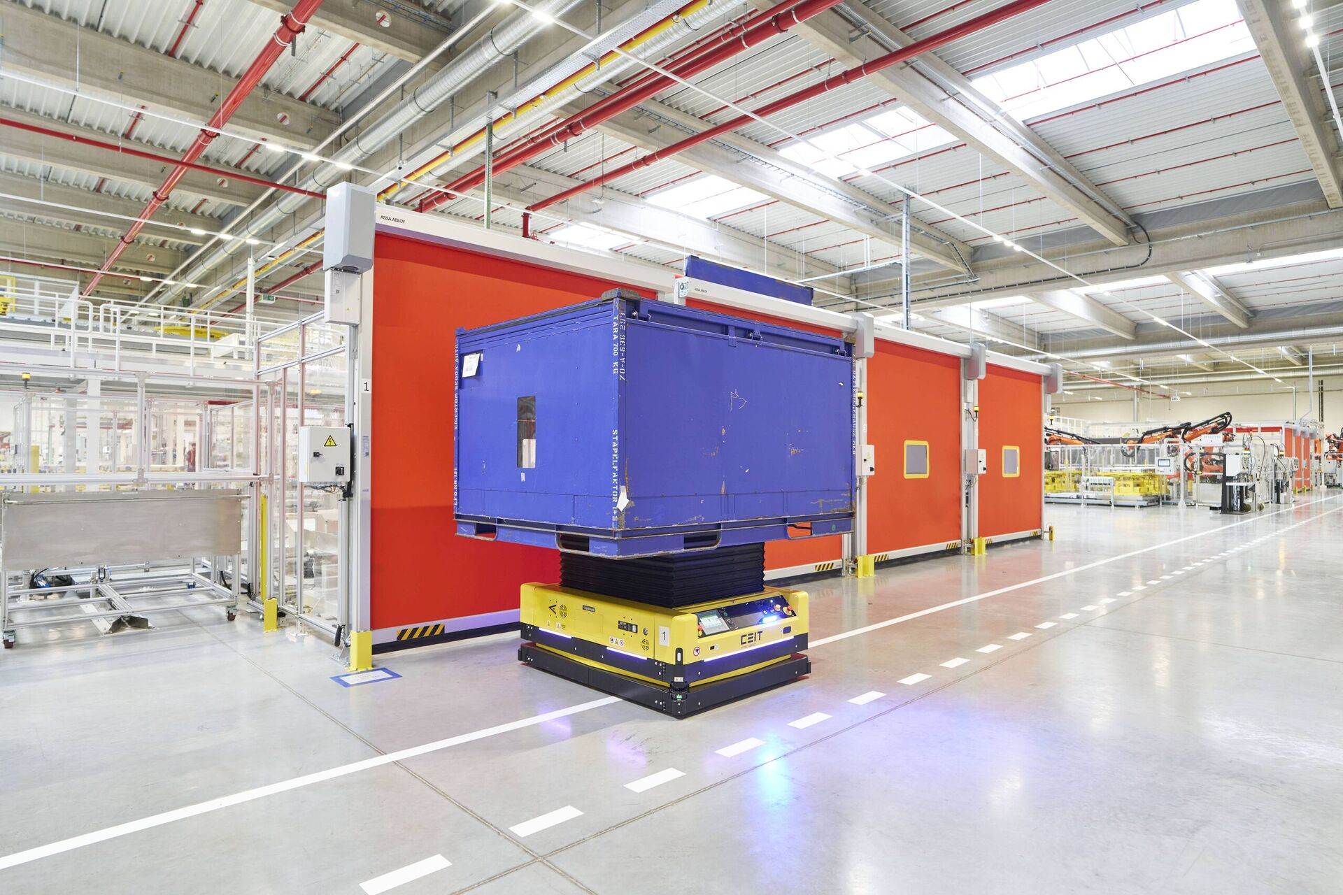 Škoda Auto nová baterkárna MB