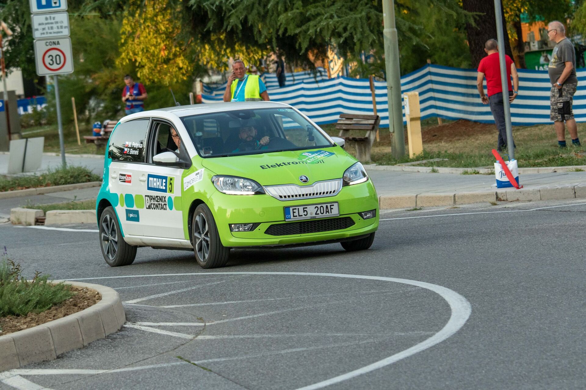 Škoda Citigo iV na MAHLE eco Rally Nova Gorica