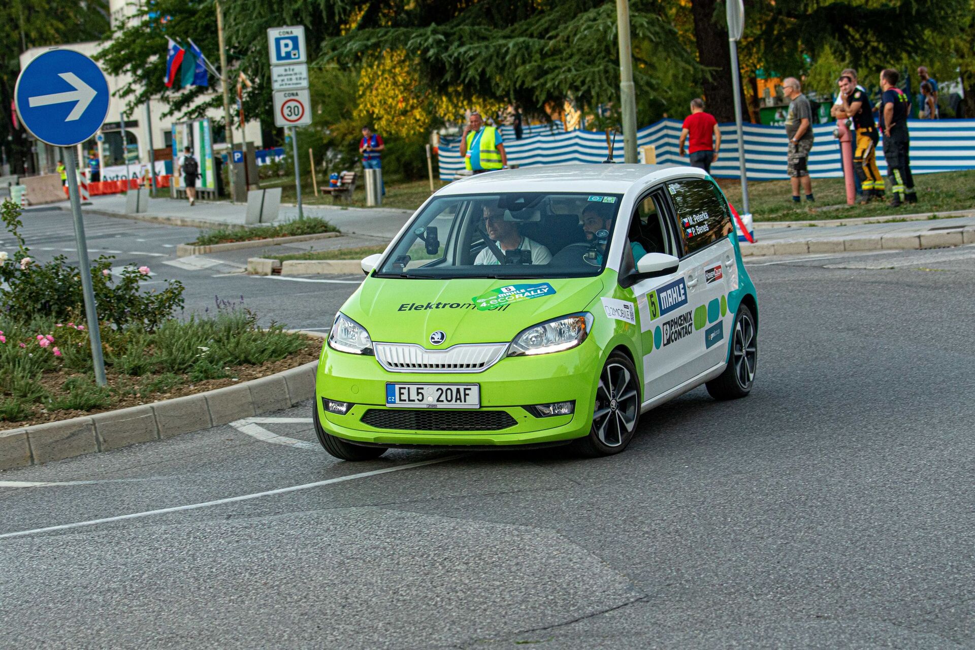 Škoda Citigo iV na MAHLE eco Rally Nova Gorica
