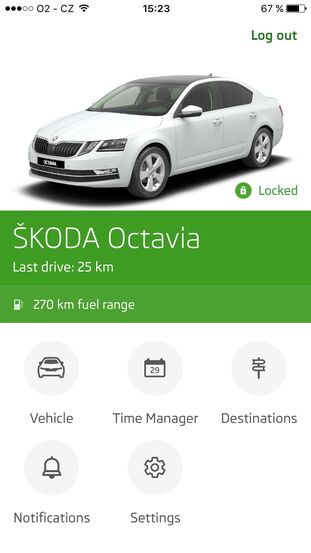Škoda Connect