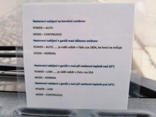 Škoda E´City 36 BB - kartička pro řidiče