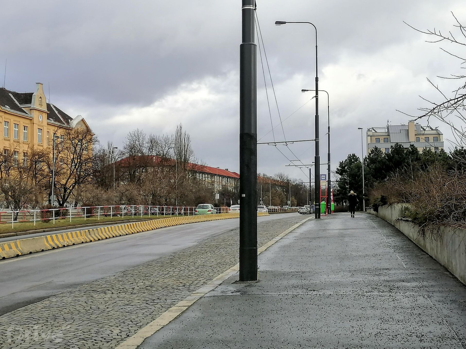 Škoda E´City 36 BB - nabíjecí stopy