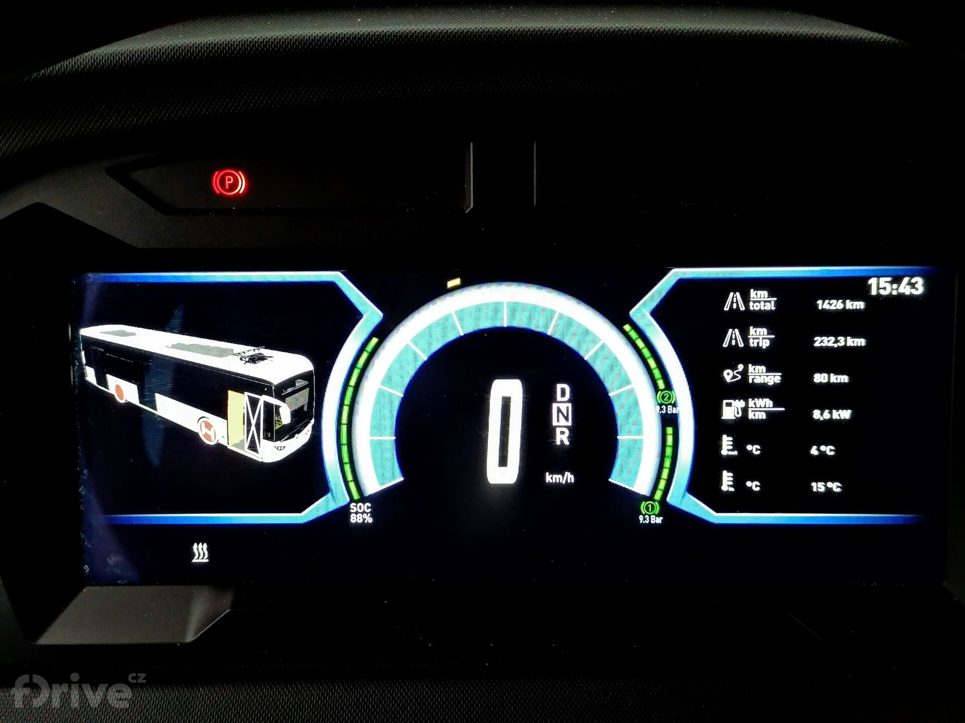 Škoda E´City kabina 4