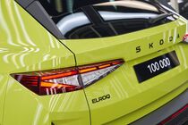 Škoda Elroq v továrně výrobce