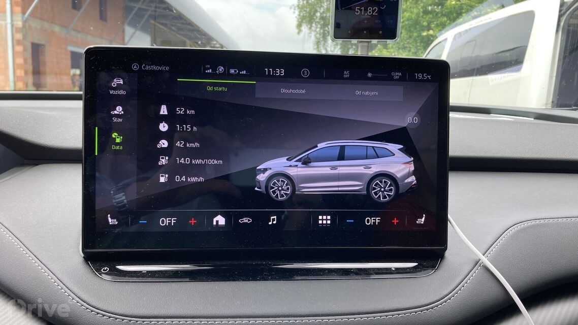 Škoda Enyaq 60 iV na Eco Race 2023