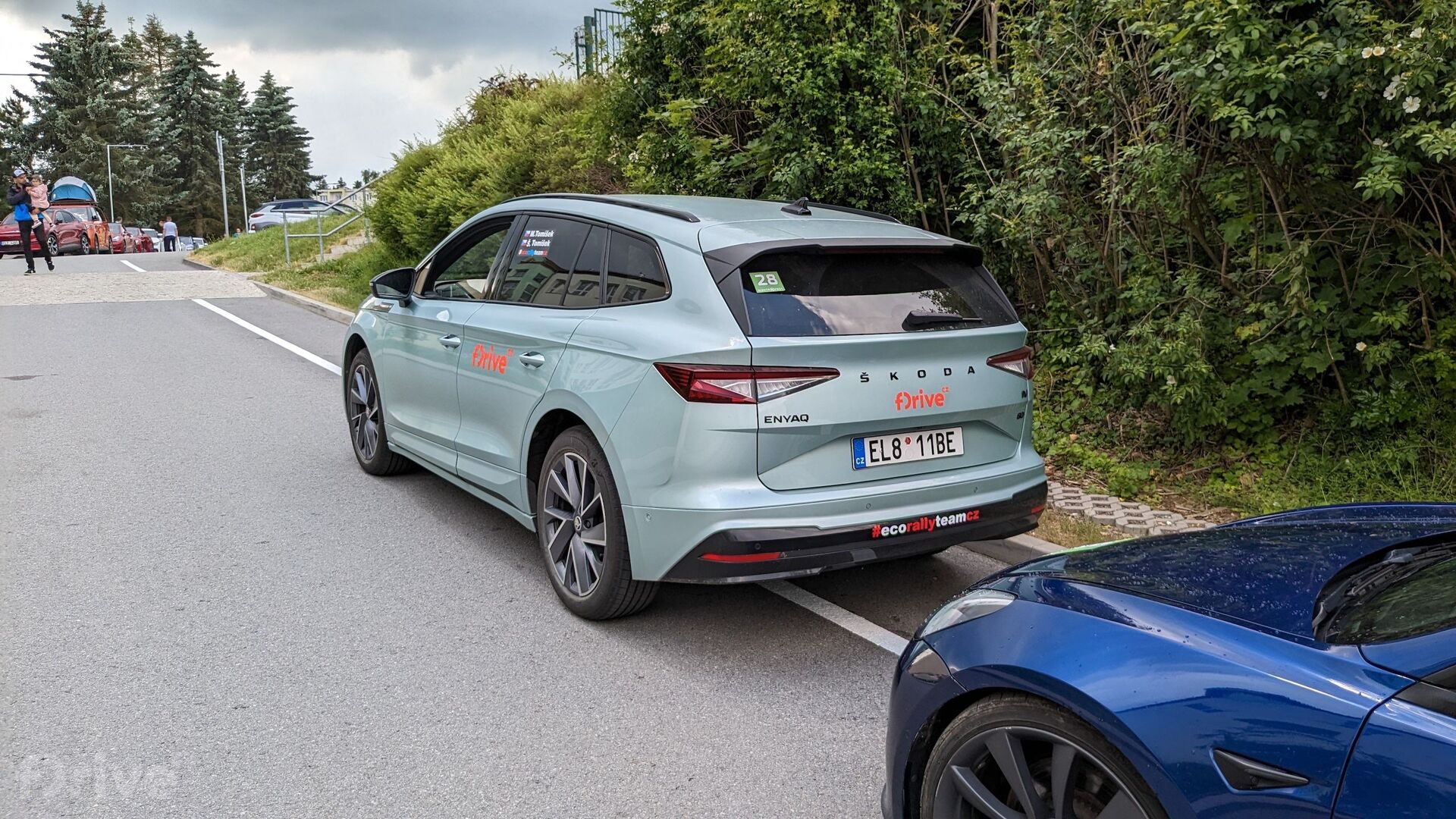 Škoda Enyaq 60 iV na ElektroFest Eco Race 2023