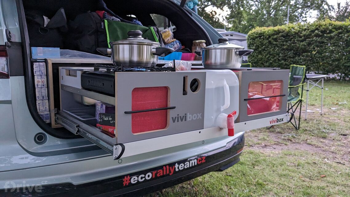Škoda Enyaq a kempingová vestavba vivibox S1