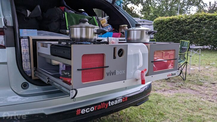 Škoda Enyaq a kempingová vestavba vivibox S1