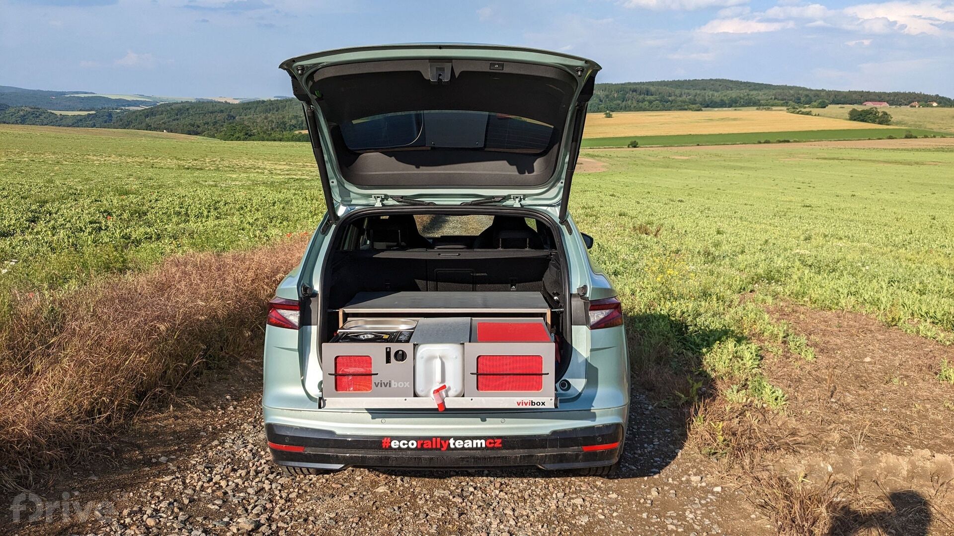 Škoda Enyaq a kempingová vestavba vivibox S1