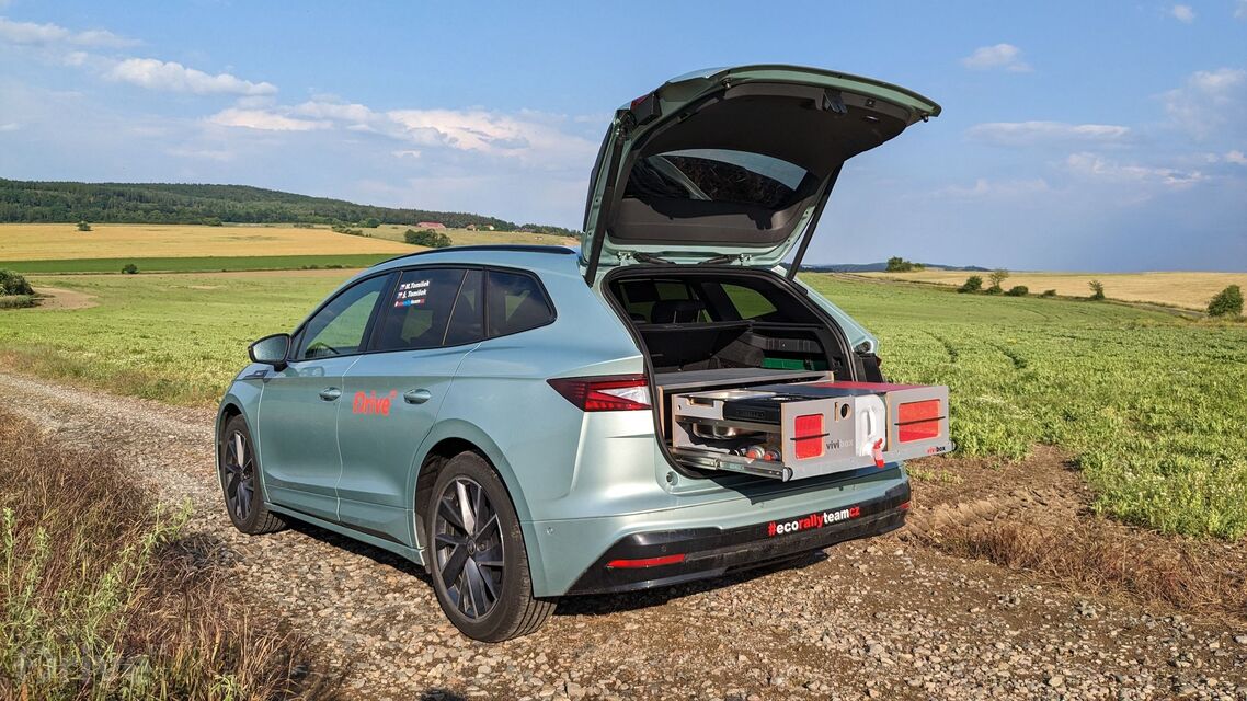 Škoda Enyaq a kempingová vestavba vivibox S1
