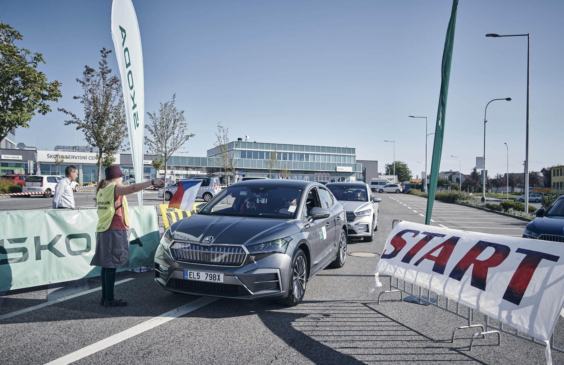 Škoda Enyaq Coupé na Škoda Economy Run 2024