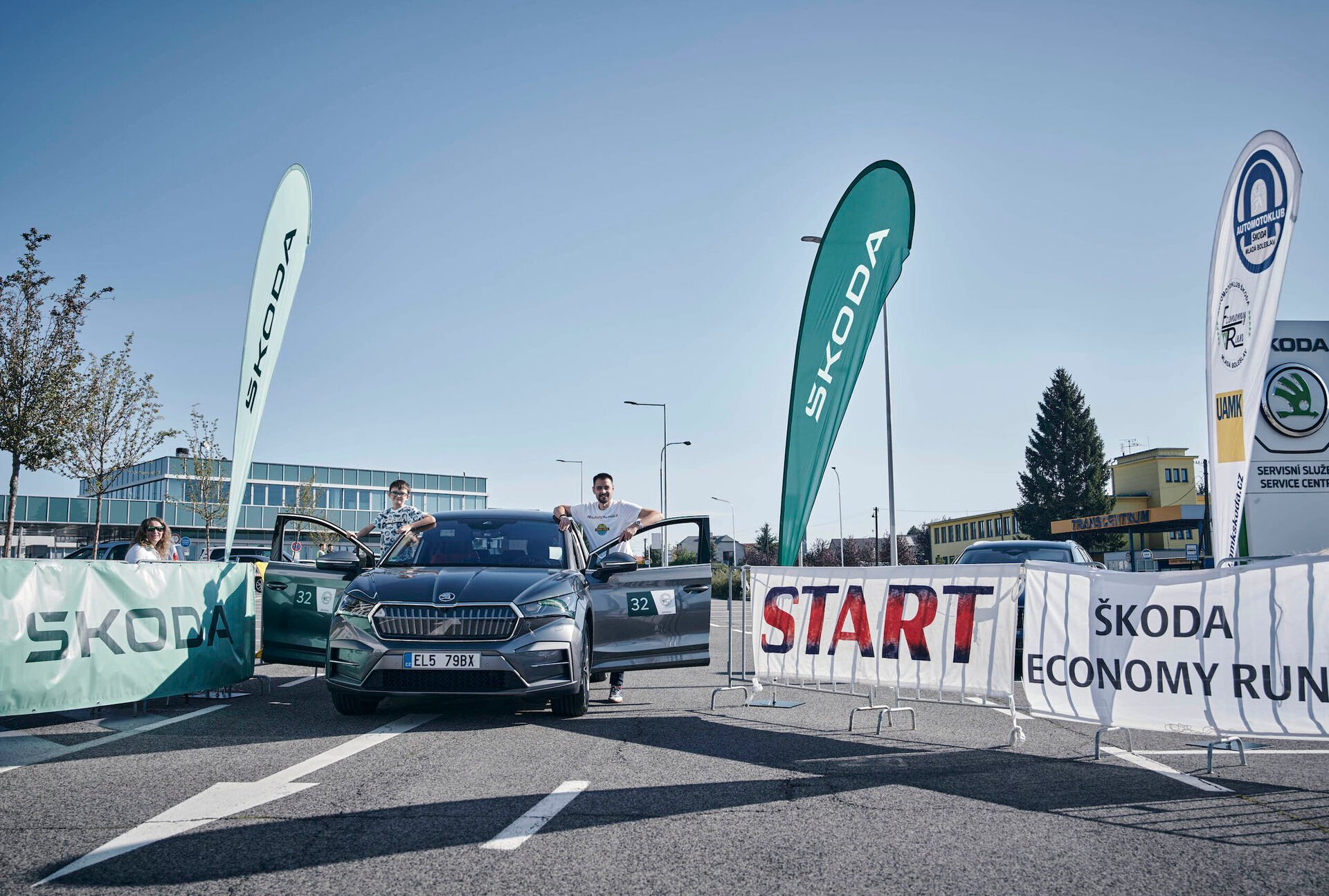 Škoda Enyaq Coupé na Škoda Economy Run 2024