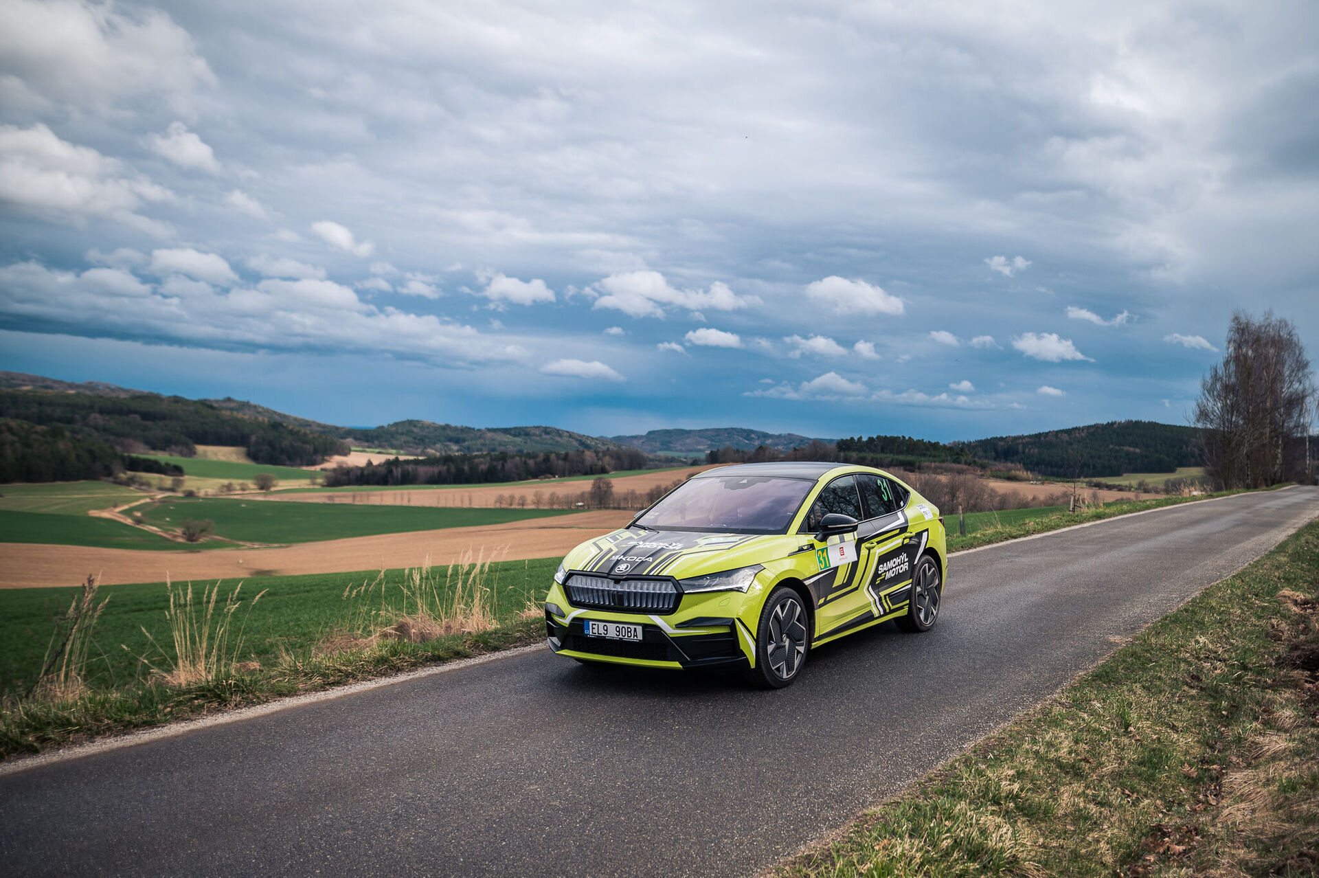 Škoda Enyaq Coupé při ecorally