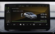 Škoda Enyaq Coupé RS iV, dojezd na začátku cesty