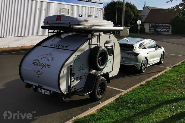 Škoda Enyaq iV 80 a karavan Hero Camper