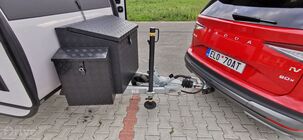 Škoda Enyaq iV 80x a karavan Hero Camper