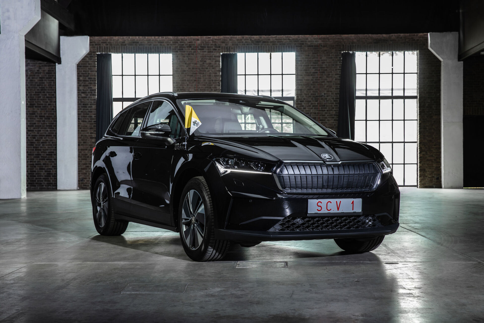 Škoda Enyaq iV pro papeže Františka