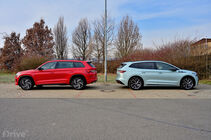 Škoda Enyaq iV vs. Kodiaq RS a Kodiaq TDI