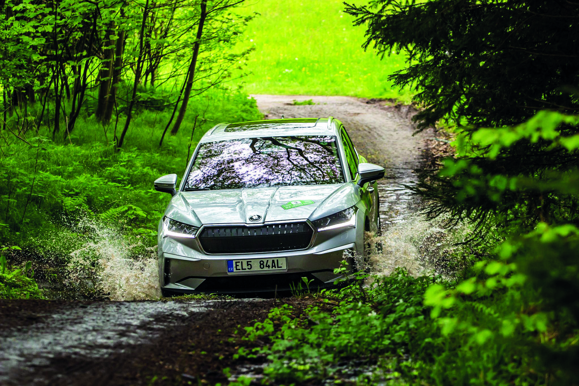 Škoda Enyaq při ecorally