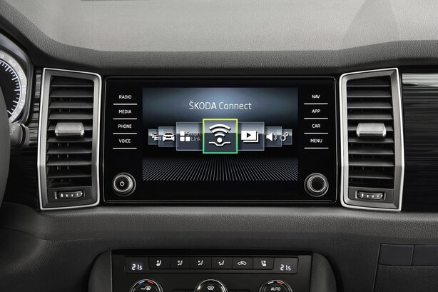 Škoda Kodiaq infotainment