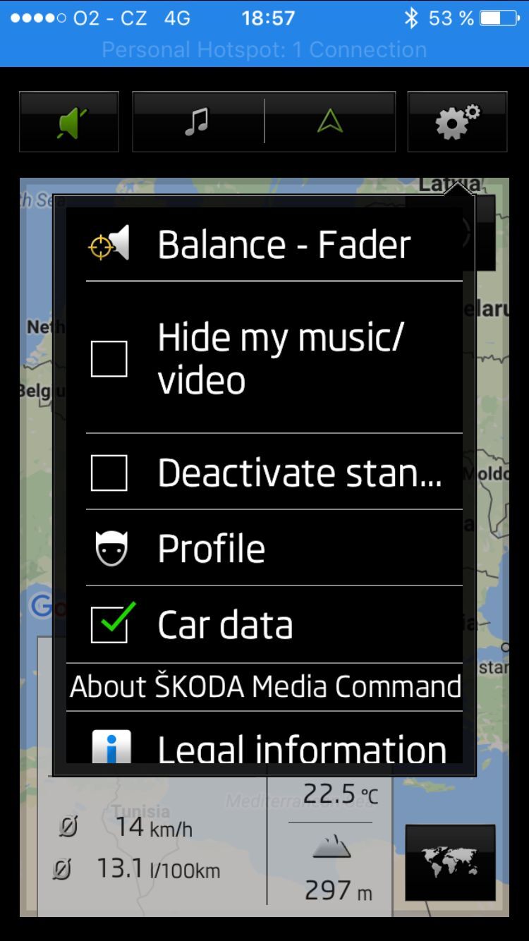 Škoda Media Command