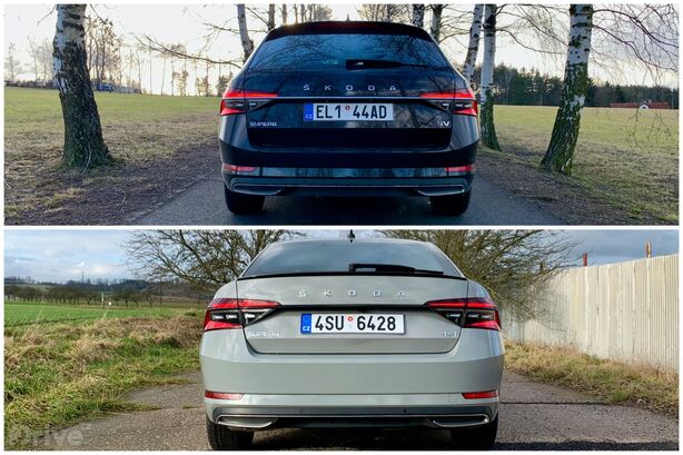 Škoda Superb iV Combi vs. Škoda Superb Sportline