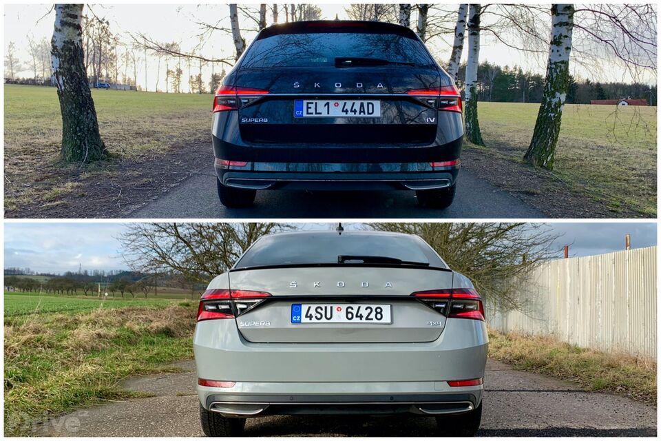 Škoda Superb iV Combi vs. Škoda Superb Sportline