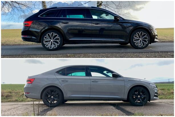 Škoda Superb iV Combi vs. Škoda Superb Sportline
