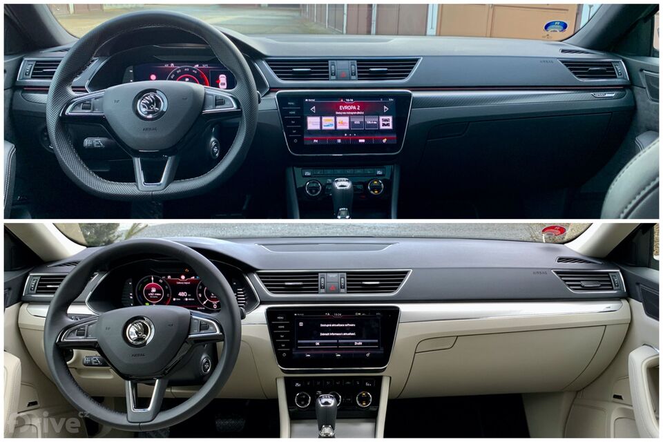 Škoda Superb iV Combi vs. Škoda Superb Sportline