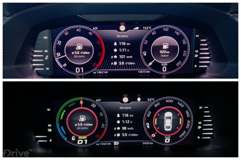 Škoda Superb TDI vs Škoda Superb iV