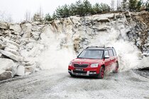 Škoda Yeti Electric Kreisel