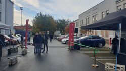 Slavnostní otevření nabíjecího hubu v Lovosicích