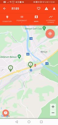 Snímky z mobilní aplikace FUTUR/E/GO