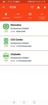 Snímky z mobilní aplikace FUTUR/E/GO