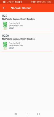 Snímky z mobilní aplikace FUTUR/E/GO